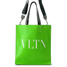 将图像加载到图库查看器中，Valentino Garavani 2WAYTote Bag GreenTY0B0731LNG Leather
