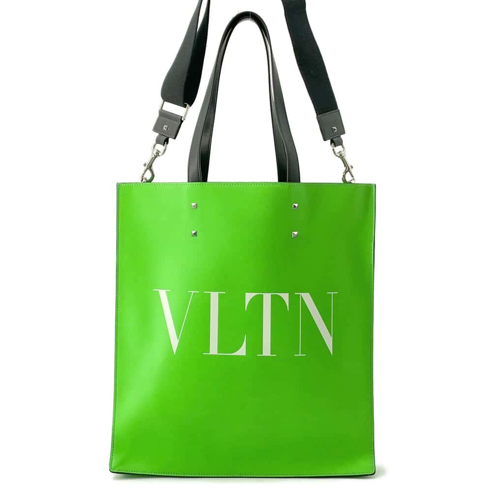 Valentino Garavani 2WAYTote Bag GreenTY0B0731LNG Leather