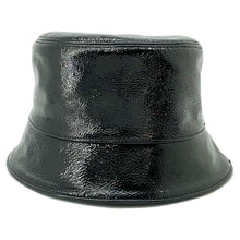 Load image into Gallery viewer, PRADA Bucket hat Size M Black1HC137 Patent LeatherLambskin
