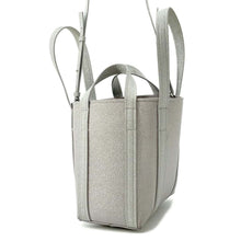 Load image into Gallery viewer, BALENCIAGA Everyday North South Shoulder Silver672793 Coating canvas Size XS
