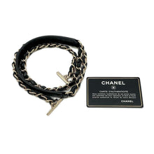 Load image into Gallery viewer, CHANEL Chevron Bowling Bag Black Lambskin
