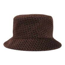 Load image into Gallery viewer, HERMES Hat &quot;Harper&quot; Velvet Size 58 Chocolat Cotton100%
