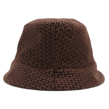 Load image into Gallery viewer, HERMES Hat &quot;Harper&quot; Velvet Size 58 Chocolat Cotton100%
