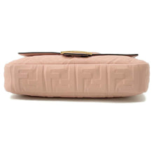 Load image into Gallery viewer, FENDI 2Way Mamma Bucket Shoulder Bag ZUCCA Light Pink8BR600 Leather
