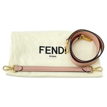 将图像加载到图库查看器中，FENDI 2Way Mamma Bucket Shoulder Bag ZUCCA Light Pink8BR600 Leather
