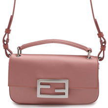 将图像加载到图库查看器中，FENDI 2WAY Bucket Phone Pouch Pink7AS142 Satin
