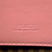 将图像加载到图库查看器中，FENDI 2WAY Bucket Phone Pouch Pink7AS142 Satin
