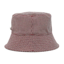 Load image into Gallery viewer, FENDI O&#39;Lock bucket hat Size S Red/BlackFXQ801 Wool 97% Polyester3%
