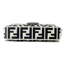 Load image into Gallery viewer, FENDI Mamma baguette White/Black8BR600 Canvas
