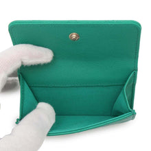 Load image into Gallery viewer, CHANEL Small flap wallet GreenAP3182 Caviar Leather
