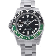 Load image into Gallery viewer, ROLEX GMT MasterII W40mm Stainless Steel Black Dial126720VTNR
