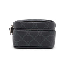 Load image into Gallery viewer, GUCCI Interlocking G Mini Shoulder Bag Black672952 GG Supreme Leather
