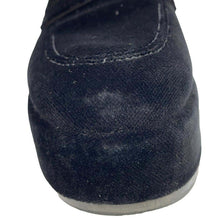 Load image into Gallery viewer, CHANEL Chunky Loafers with CC Logo BlackG39206 Velvet Size 35.5C
