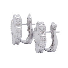 Load image into Gallery viewer, Van Cleef &amp; Arpels Vintage Alhambra EarringVCARF48600 18K White Gold
