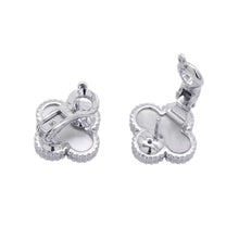 Load image into Gallery viewer, Van Cleef &amp; Arpels Vintage Alhambra EarringVCARF48600 18K White Gold
