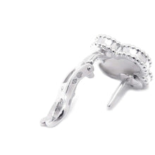 Load image into Gallery viewer, Van Cleef &amp; Arpels Vintage Alhambra EarringVCARF48600 18K White Gold
