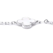 Load image into Gallery viewer, Van Cleef &amp; Arpels Vintage Alhambra Bracelet 5 motifsVCARF48400 18K White Gold
