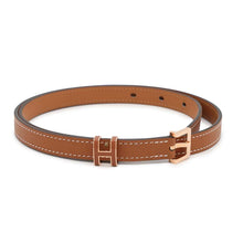 Load image into Gallery viewer, HERMES Pop Ash Belt 15 Size 75 Gold Epsom
