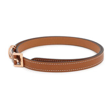 Load image into Gallery viewer, HERMES Pop Ash Belt 15 Size 75 Gold Epsom
