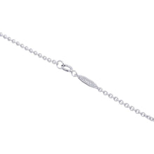 Load image into Gallery viewer, TIFFANY&amp;Co. Petal Key Pendant Size Large 18K White Gold
