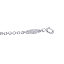 Load image into Gallery viewer, TIFFANY&amp;Co. Petal Key Pendant Size Large 18K White Gold
