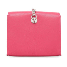 Load image into Gallery viewer, HERMES Chaine d&#39;Ancre compact wallet Rose Extreme Chevre Myzore Goatskin
