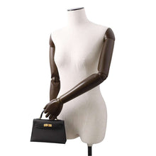 Load image into Gallery viewer, HERMES Mini kelly do Black Epsom
