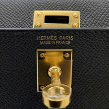 Load image into Gallery viewer, HERMES Mini kelly do Black Epsom
