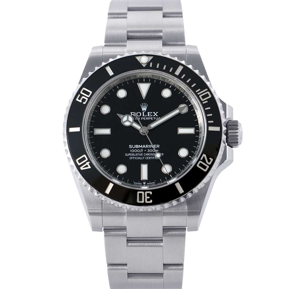 ROLEX Submariner No-Date W41mm Stainless Steel Black Dial124060