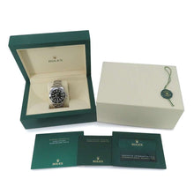 将图像加载到图库查看器中，ROLEX Submariner No-Date W41mm Stainless Steel Black Dial124060
