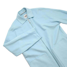 Load image into Gallery viewer, HERMES Zip Coat Size 34 Light Blue Cashmere100%
