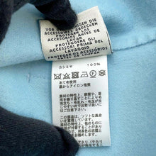 将图像加载到图库查看器中，HERMES Zip Coat Size 34 Light Blue Cashmere100%
