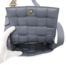 Load image into Gallery viewer, Bottega Veneta Padded Cassette Cross Body Bag Thunder717506 Lambskin Size Small
