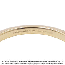 Load image into Gallery viewer, TIFFANY&amp;Co. Padlock Bangle Half Diamond Size Large70181169 K18YG K18WG
