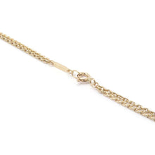 将图像加载到图库查看器中，TIFFANY&amp;Co. Hardware Double Link Pendant Size Large70353075 18K Yellow Gold
