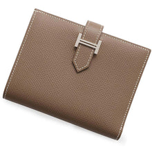 Load image into Gallery viewer, HERMES Bean compact Etoupe Epsom
