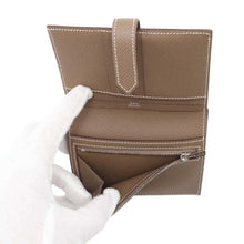 Load image into Gallery viewer, HERMES Bean compact Etoupe Epsom
