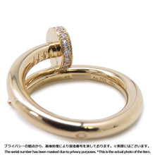 将图像加载到图库查看器中，CARTIER Juste Un Clou Ring Classic Model Diamond Size 49/#9 ClassicB4216949/B4216900 18K Yellow Gold
