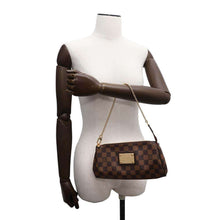 Load image into Gallery viewer, LOUIS VUITTON Eva RedN55213 Damier Ebene Canvas
