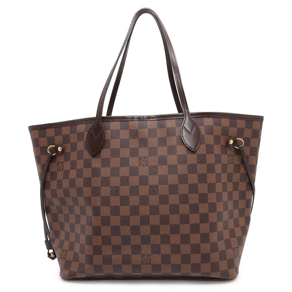 LOUIS VUITTON Neverfull CeriseN51105 Damier Ebene Canvas Size MM