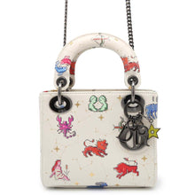 Load image into Gallery viewer, Dior Lady Dior 2WAY Handbag Constellation Ivory/MulticolorS0856BNER Leather Size Mini
