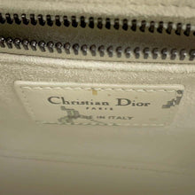 将图像加载到图库查看器中，Dior Lady Dior 2WAY Handbag Constellation Ivory/MulticolorS0856BNER Leather Size Mini
