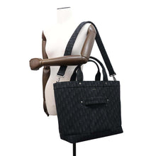 Load image into Gallery viewer, Dior Oblique 2WAY Tote Bag Black1WRSH178YJY Canvas
