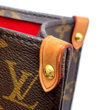 将图像加载到图库查看器中，LOUIS VUITTON Sac Plat RedM45847 Monogram Size BB
