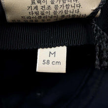 Load image into Gallery viewer, GUCCI Logo baseball cap Size M/58㎝ Black751400 Cotton100%
