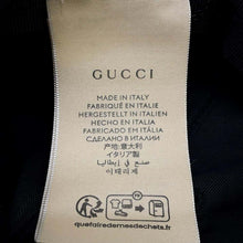 Load image into Gallery viewer, GUCCI Logo baseball cap Size M/58㎝ Black751400 Cotton100%
