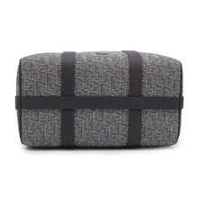 Load image into Gallery viewer, Dior Oblique Rango 2WAY Travel Bag Gray1ADDU114DOS Jacquard Calf Leather Size 26
