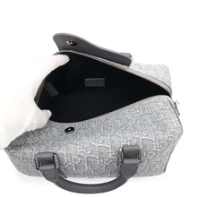 Load image into Gallery viewer, Dior Oblique Rango 2WAY Travel Bag Gray1ADDU114DOS Jacquard Calf Leather Size 26
