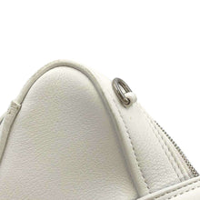 Load image into Gallery viewer, BALENCIAGA triangle duffel White527272 Leather Size XS
