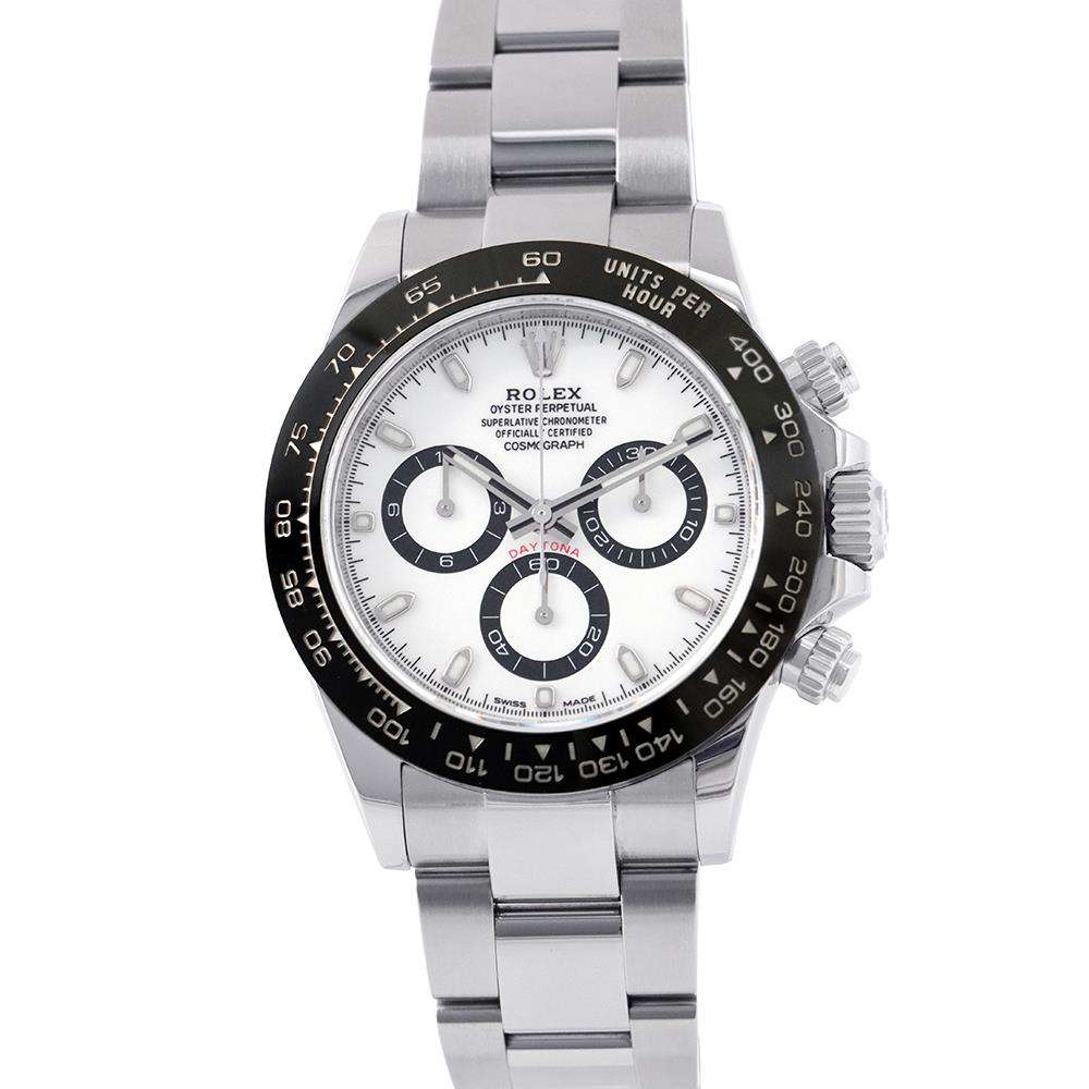 ROLEX Cosmograph Daytona W40mm Stainless Steel White Dial116500LN